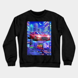 Hyundai Genesis Coupe (2009) Cyberpunk Crewneck Sweatshirt